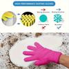 Ultra Fine Fiber Dust Removal Gloves - Coral Fleece Fabric, Elastic and Breathable, Easy To Clean Dust On Car, Boat and Plant Surfaces