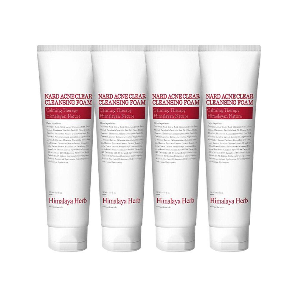 Himalaya Herbal Nard Acne Relief Cleansing Foam 150ml x4