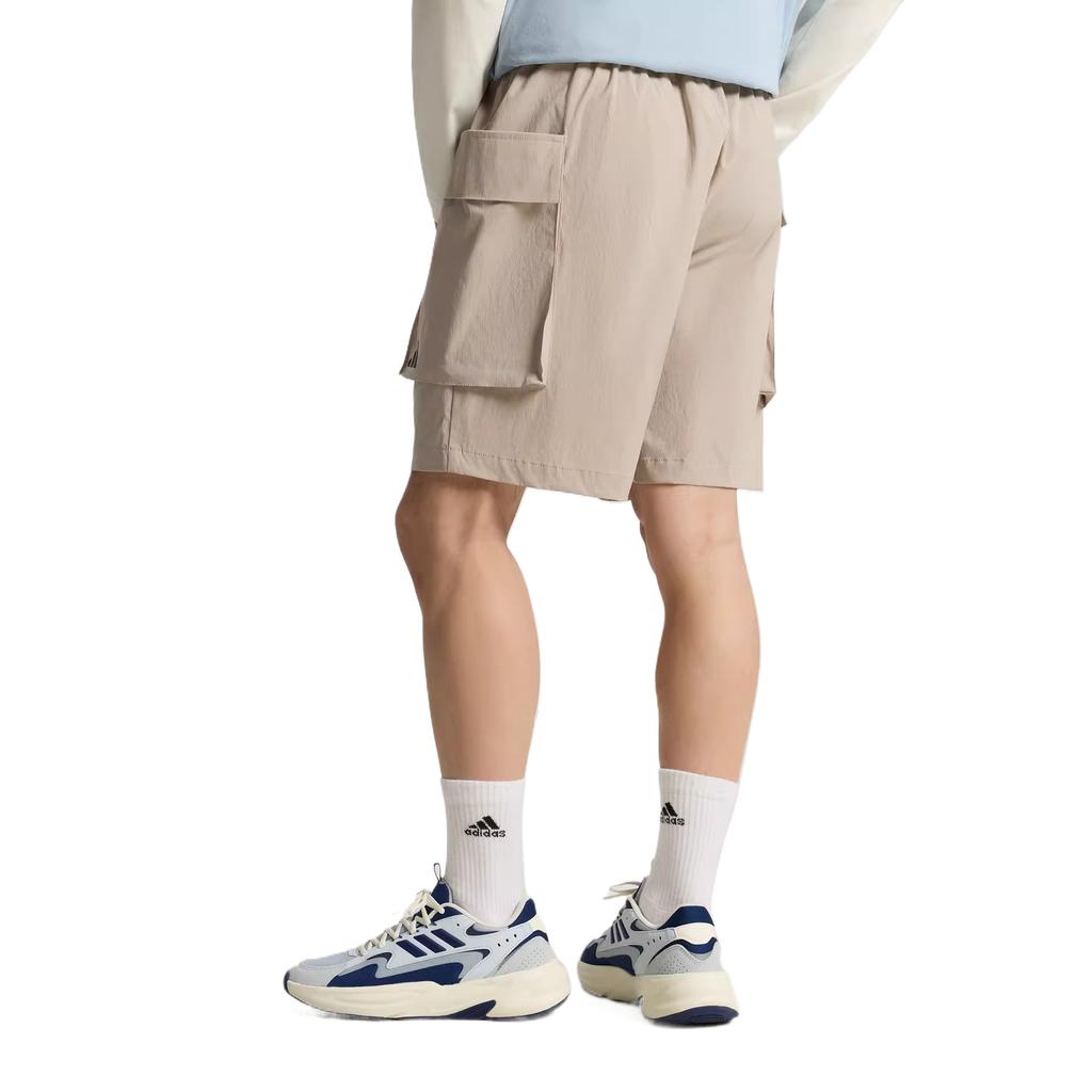 adidas FW/AW25 Solid Color Mid-Rise Woven Casual Shorts Men Shorts KX4876