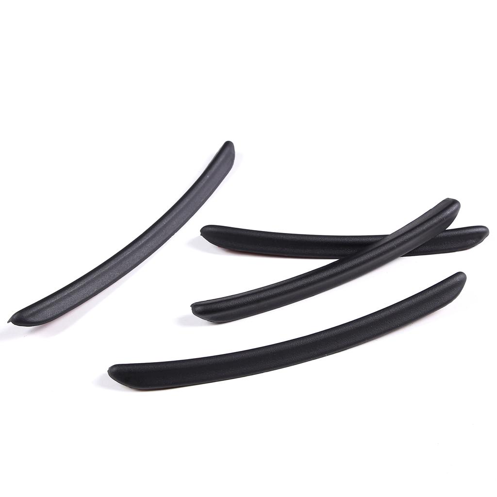 Dla Chevrolet Corvette C7 2014- ABS czarny koło samochodowe koło błotnik brwi ochraniacz brwi naklejka wykończeniowa Auto