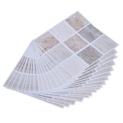 18 pz Adesivi Trasferimento Piastrelle Mosaico Bagno Cucina Fai da Te Casa(10cm * 10 centimetri)(004)
