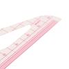5pcs Transparent Triangular Curve Rulers Plastic Sewing Ruler Set  For Tailors