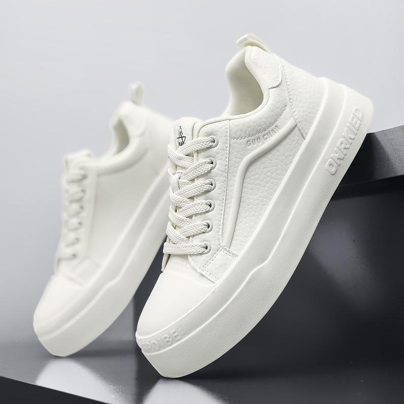 2026 New Autumn Men Thick Sole Casual Skate Shoes, Trendy Fashion Versatile Daily Outdoor Sports Sneakers