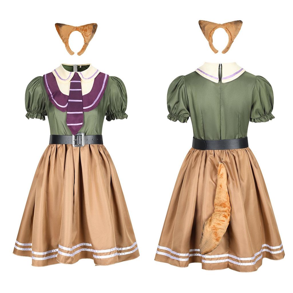 Kids Costume Horror Bride Cosplay Dress Performance Costume Masquerade Costume