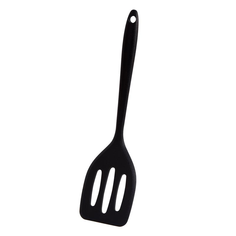Spatula Silicone Turner Heat Resistant Slotted Spatula Colorful Egg Spatula Flipper Non Stick Cookware for Cooking Baking