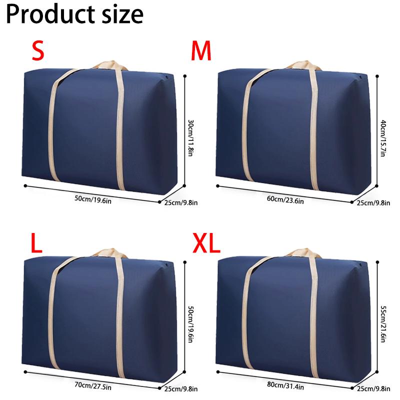 Extra Large Waterproof Moving Luggage Bags Laundry Shopping Bag Foldable Luggage Travel Bag Large Capacity Quilt Organizer