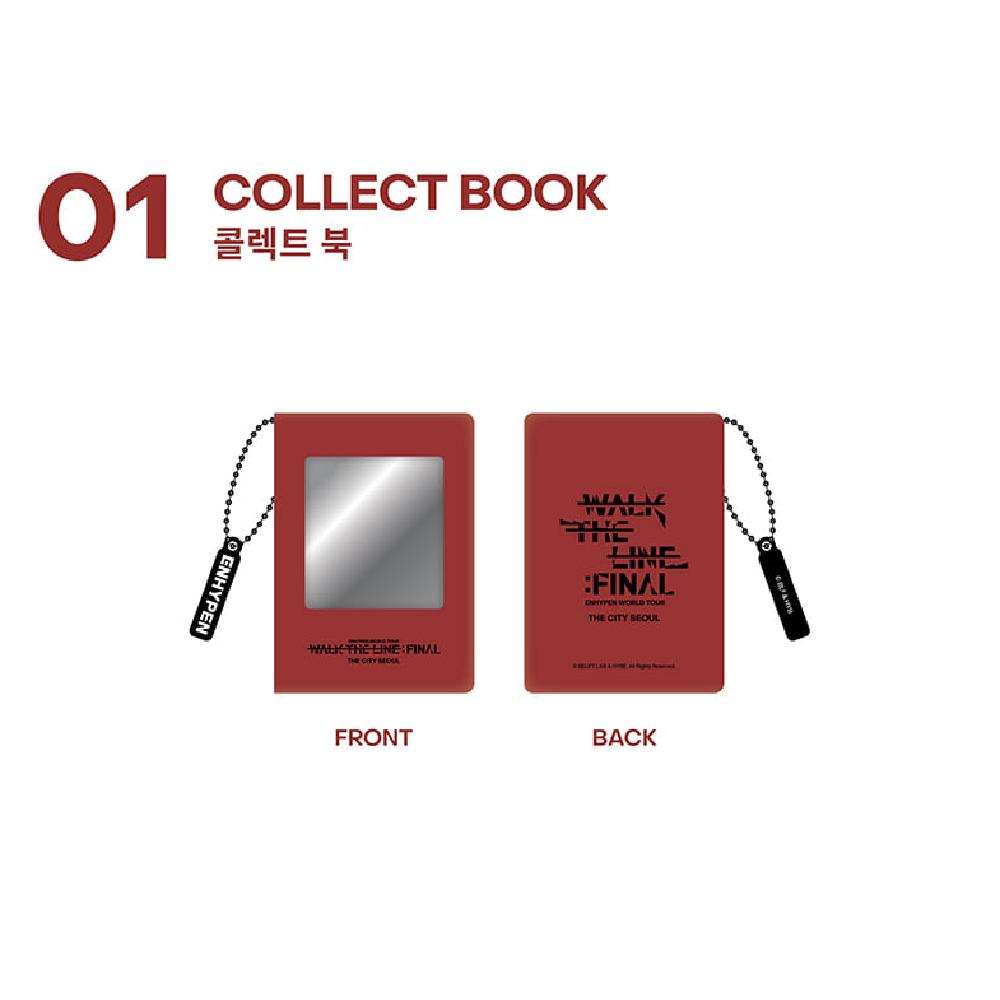 Pre-order ENHYPEN World Tour WALK THE LINE: FINAL The City Seoul POP-UP MD Collect Book