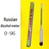 Ruský hustoměr na alkohol: Tester vodky 0-96% ABV