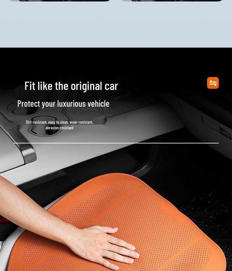 Jiyue Cars Lychee Pattern Perforated Seat Cushion - All-Season Universal for Jiyue 01, 07, and SIMUcar