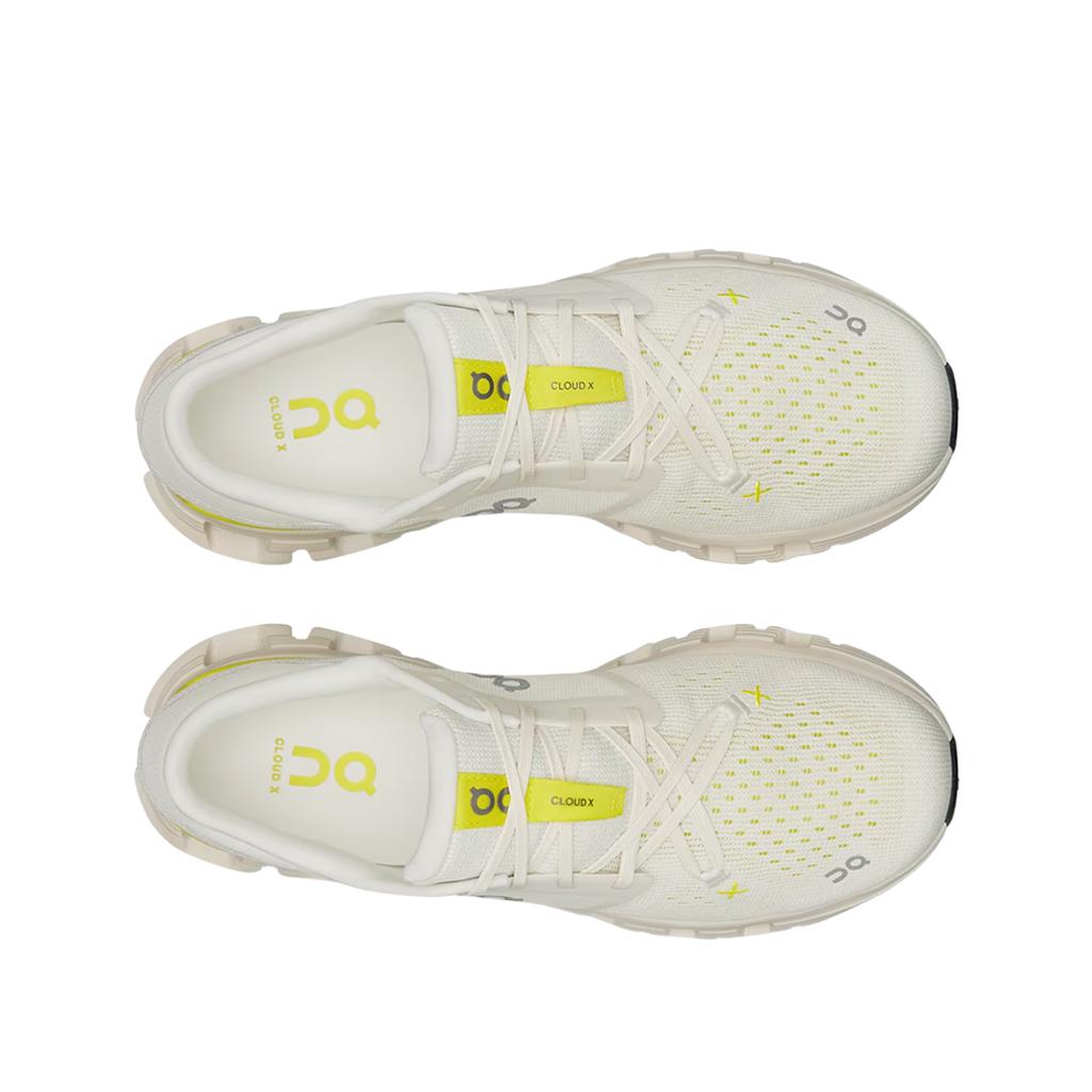 ON Cloud X 4 Ivory Lime Men Sneakers White 3ME30043072