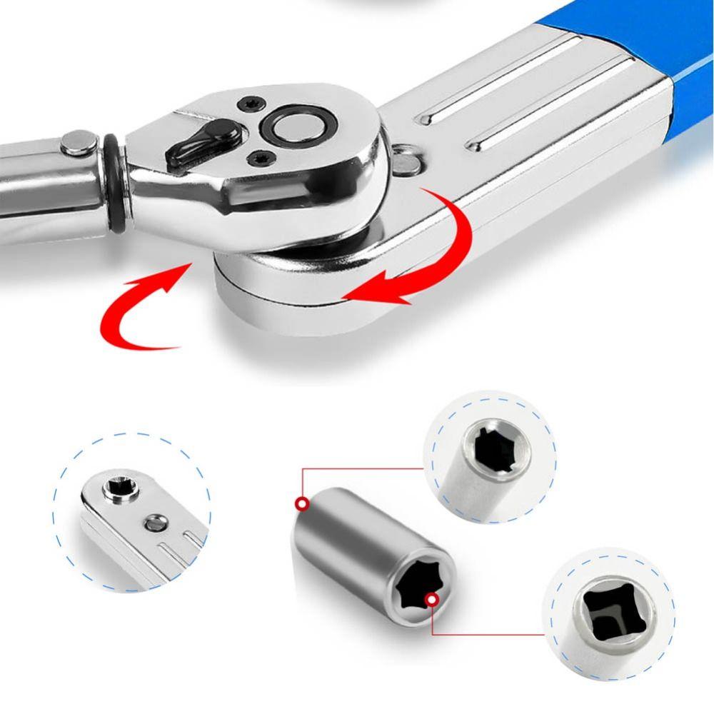 Double Head Wrench Socket Steel Ratchet Repair Tools New Offset Extension Wrench  Hone