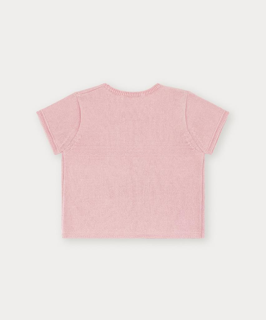 Sseomweeobeoteo Coty Half Knit - Pink