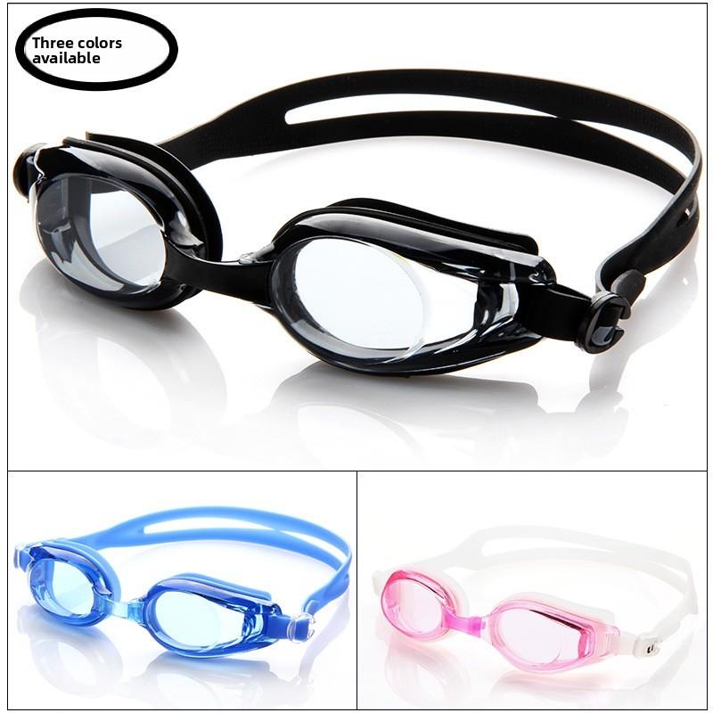 Waterproof Antifog Mens Swimming Goggles With Prescription Pc Lenses For Adults