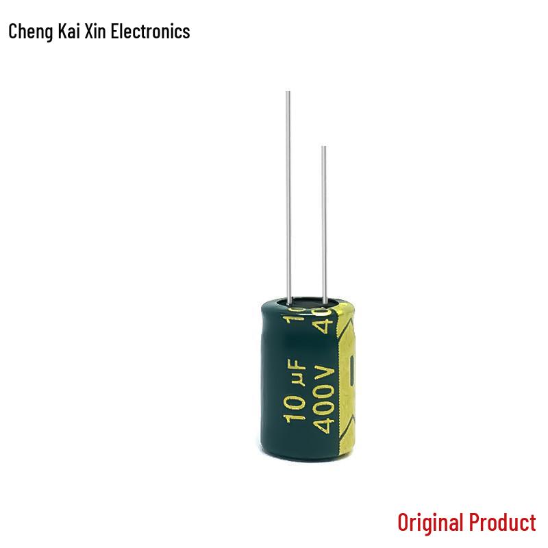 Aluminum Electrolytic Capacitor 400V 10UF High-Frequency Series, 8x12, Original Authentic, Large Stock