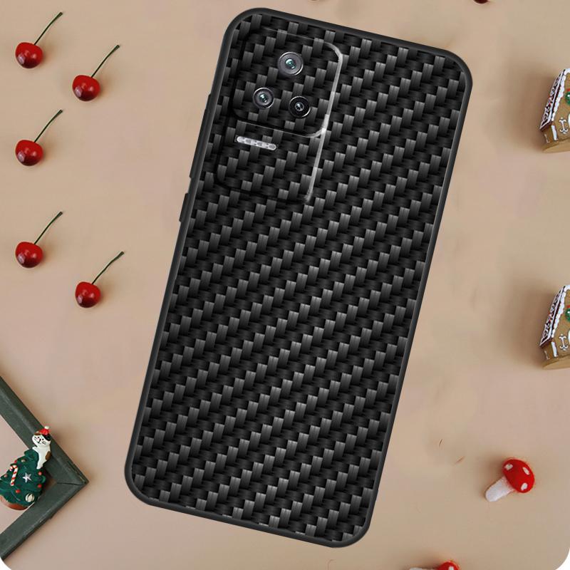 Carbon Fiber Case For POCO X6 Pro X3 X5 F5 M6 Pro F3 M5s Cover For Xiaomi 13T Pro 14 11T 12T 12 13 Lite
