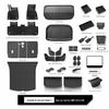 Full TPE Injection Molded Foot Pads for Tesla Model 3/Y Surround Set