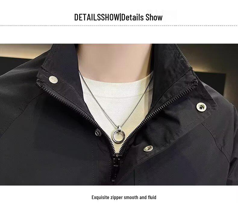 Men's Stylish Harajuku & Korean-Inspired Loose Jacket - Trendy High Street Fashion for Spring & Autumn
