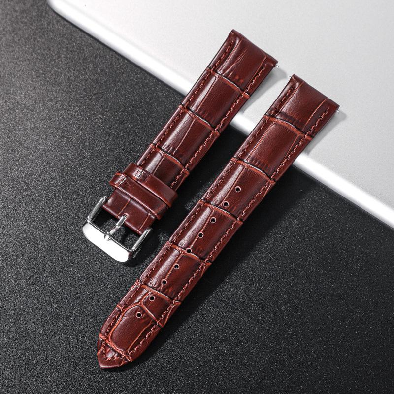18mm 20mm 22mmLeather Watch Strap for Rolex for Seiko for Omega Replacement Bracelet Quick Release Universal Watchband Accessory
