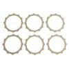 Clutch Friction Plate Kit for Kawasaki KR250 KR-I 1988-1989 KR-IR 1989-1990