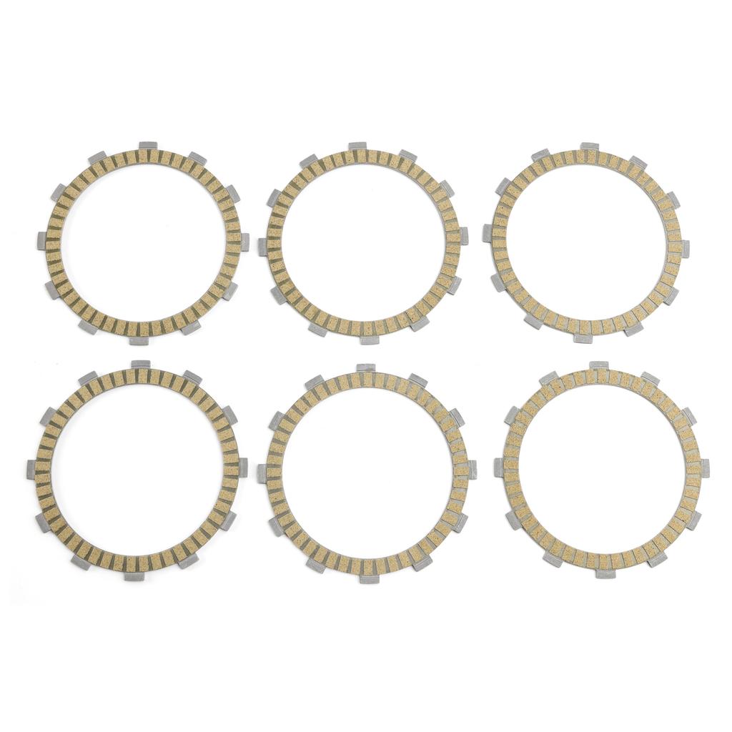 Clutch Friction Plate Kit for Kawasaki KR250 KR-I 1988-1989 KR-IR 1989-1990