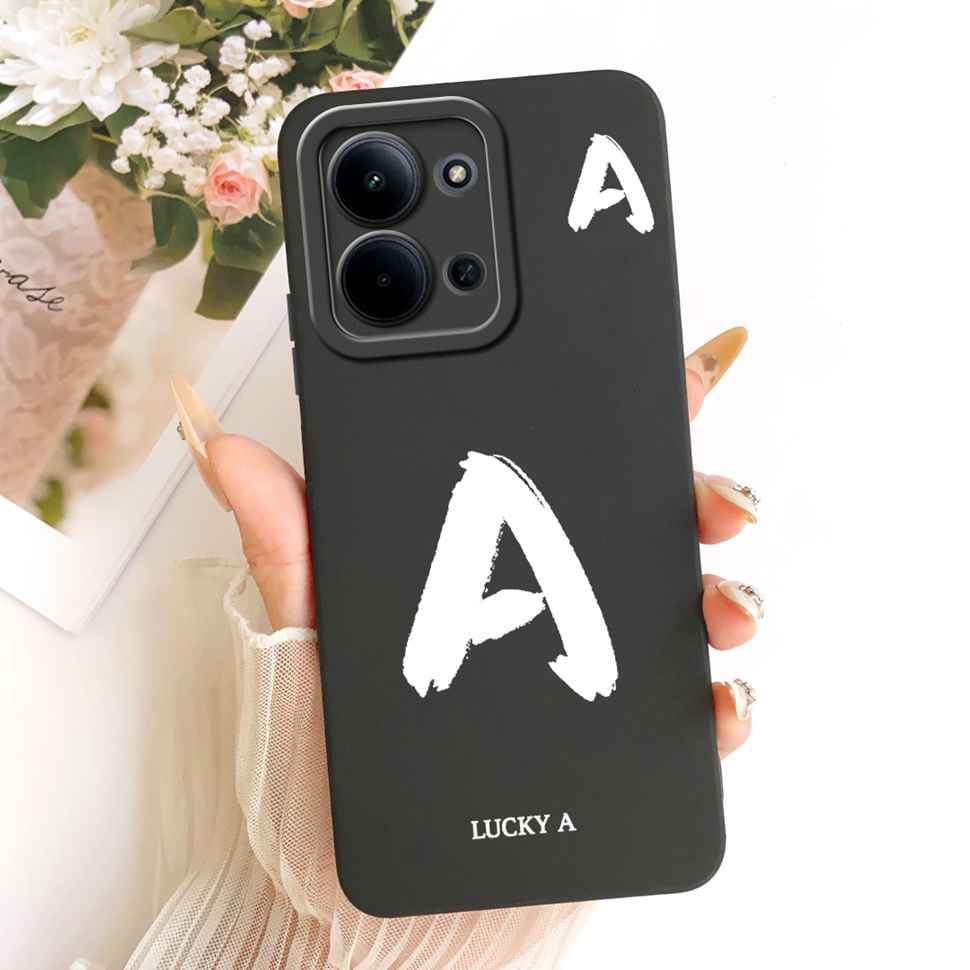 For Xiaomi Redmi 15C 5G Case Cover Lucky Letters Phone Case For Xiaomi Redmi 15C 15 C Redmi15C Redmi15 4G 5G Soft Fundas