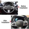 Steering Wheel Shift Paddle Shifter Extension For Bmw 5 Series G30 7 Series G11 G12 X3 G01 X4 G02 F90   Car Styling