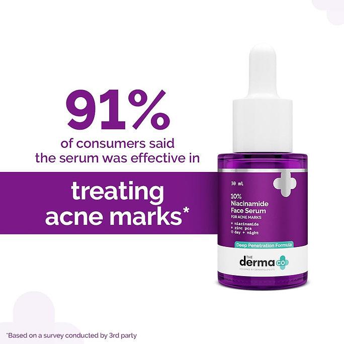 The Derma Co 10% Niacinamide Serum, 30ml Each (Pack of 2)