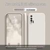 Huawei Nova6 4G Solid Color Liquid Phone Case, Full Coverage Drop Protection, Soft Edge Design.