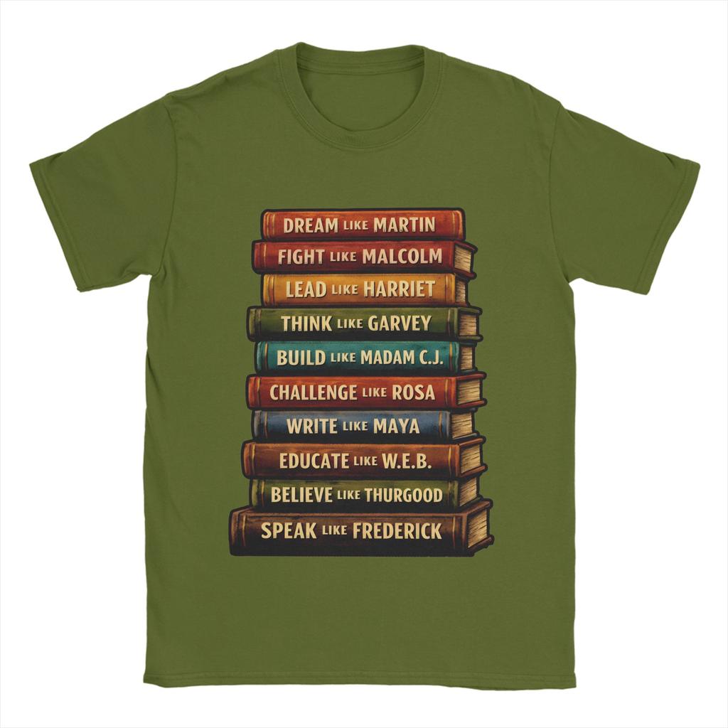 Black History T-Shirts für Unisex Lustiges reines Baumwoll-T-Shirt Rundhals Kurzarm-T-Shirt Bedruckte Oberteile