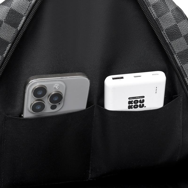 Men's Business Backpack Professional Slim Design for Office Work Commuting Laptop Tablet Organizer Portable Bag