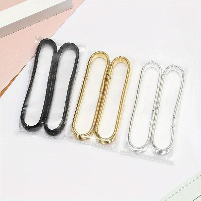 1Pair Fashion Wristband Ladies Shirt Sleeve Holders Metal Arm Bands Hold Ups Ring Men Bracelet Elastic Hoop Armband