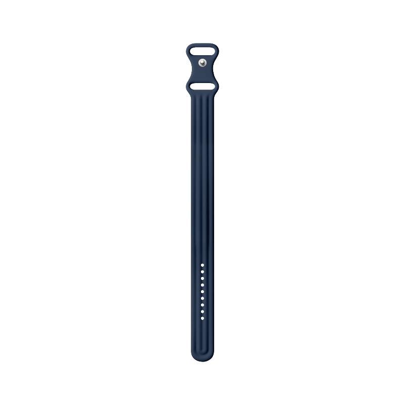 Scratch-resistant Wear-resistant Silicone Sport Strap Fit for Fitbit Air Adjustable Wristband for Gym Hiking Cycling