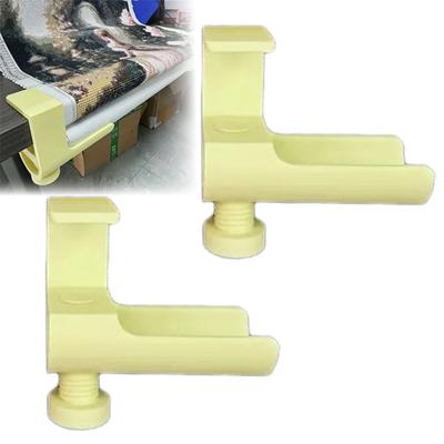 1 Pair Rhinestone Art Canvas Holder Universal Adjustable Rhinestone Painting Table Clamp