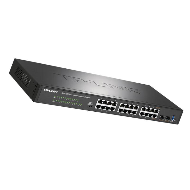 TP-LINK TL-SG2226PE 24-Port Gigabit Web-Managed PoE+ Switch