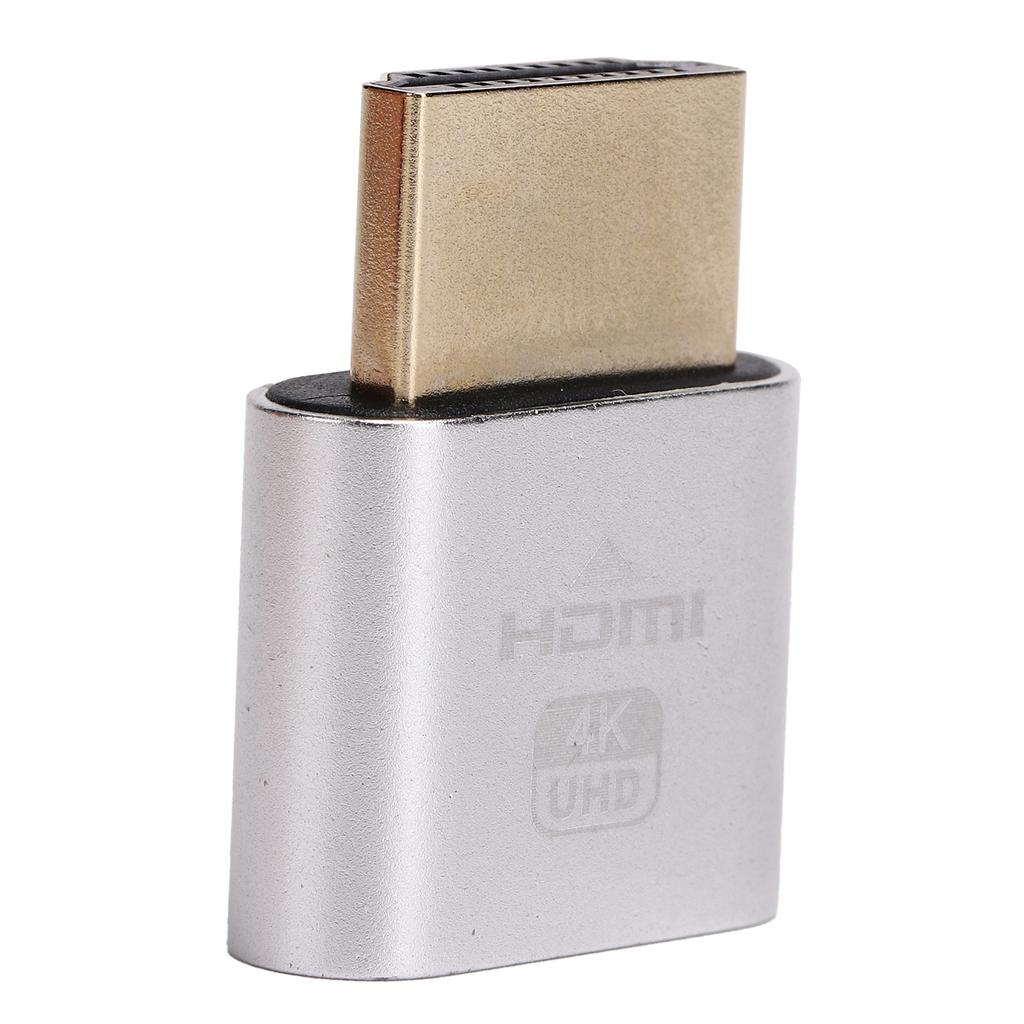 High Definition Multimedia Interface Dummy-Stecker Hot-Swap-fähig 4K Display-Emulator(Silber )