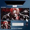 One Piece Monkey D Luffy Colorful Burst Anime Gaming Mouse Pad Large Desk Mat Anime Peripheral Table Pad