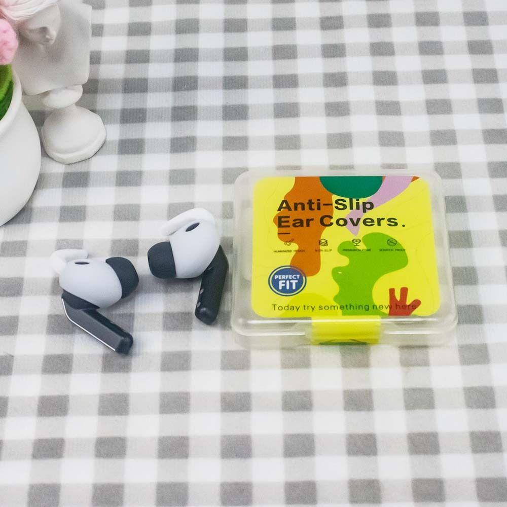 5 Pairs Silicone Eartips Anti Slip Ear Cover for Samsung Galaxy Buds 4 Pro Headphone Accessories