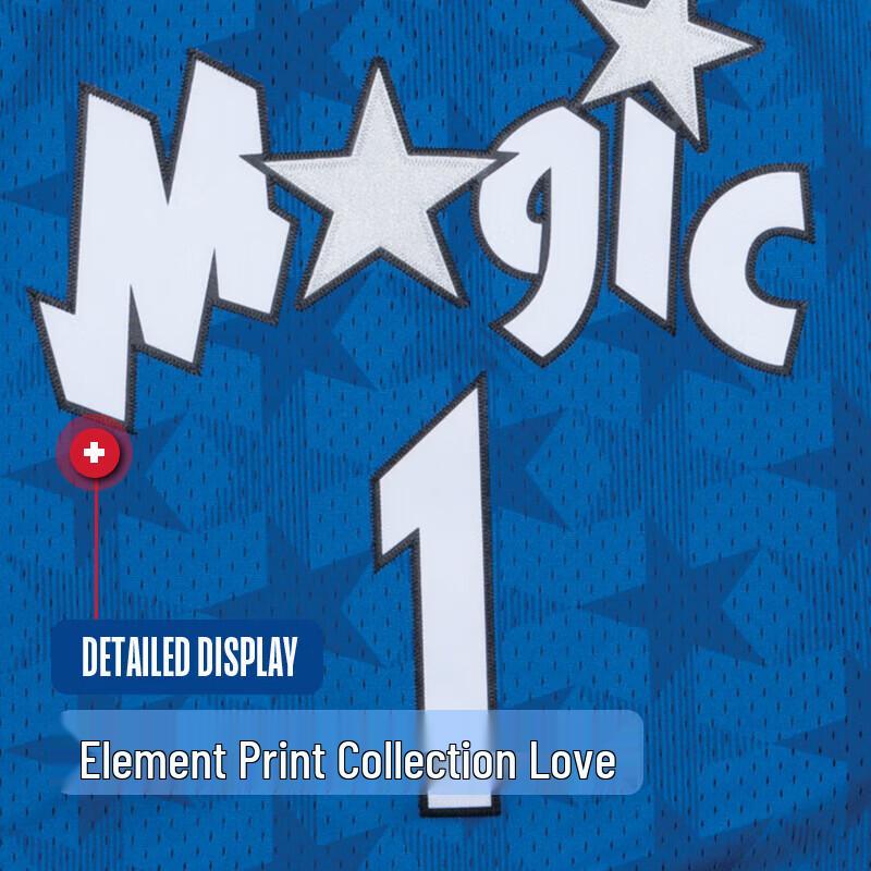 NBA Official Mitchell & Ness Tracy McGrady Orlando Magic Blue Jersey