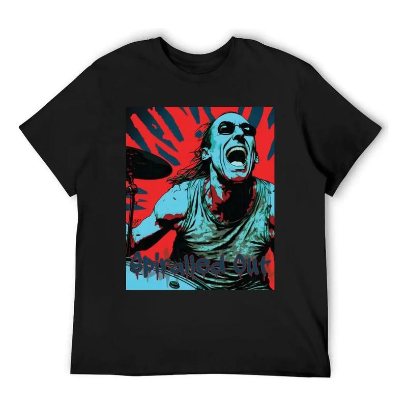 Camiseta Danny Carey Tool Spiralled Out Camisetas Vintage S
