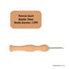 Wooden Handle Adjustable Punch Needle, 3.5mm Diameter for Punch Embroidery and Yarn Craft.