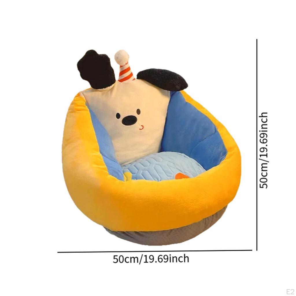 Dětské čtecí křeslo Okno Ložnice Puf Měkký Roztomilý Zábavný Sedací vak Líná Podlahová Pohovka pro Chlapce a Dívky