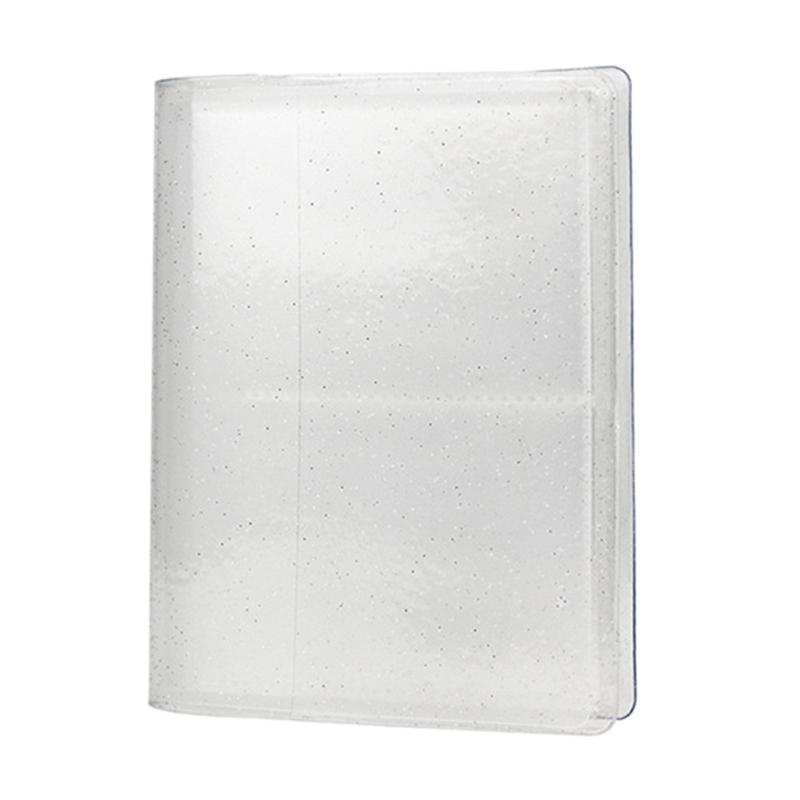 Trading Card Binder 64 Pockets Collection Album Holder Double Sided Folder Card Sleeve Carry Card Sleeve Organizer