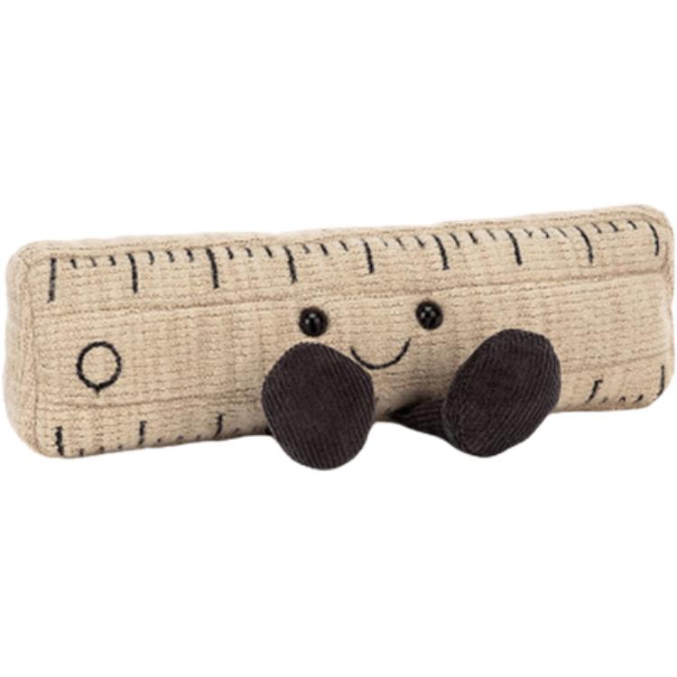 JELLYCAT Fun Items Collection Ruler Dolls Plush Doll 6cm High
