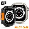 Stainless Steel Case for Apple Watch Series 11 46mm Metal Bumper Protector Frame for Iwatch 10 46MM Accessories Protective Cover