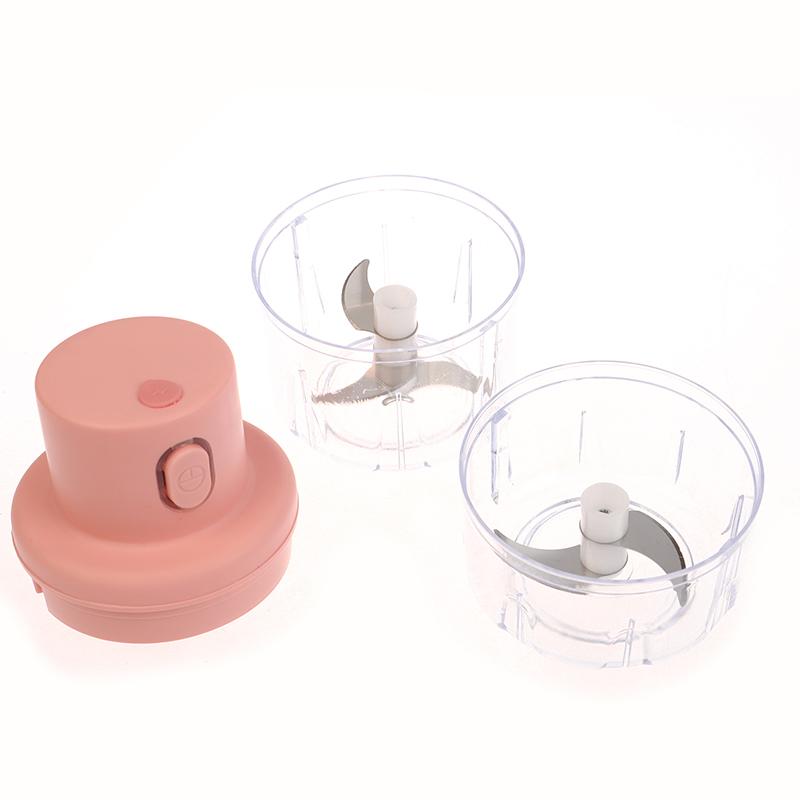 Mini Electric Garlic Chopper Meat Grinder Garlic Masher Machine Sturdy Durable Crushed Ginger Vegetable Crusher Baby Food Maker