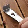 Stainless Steel Crowbars Staple Remover Scraper Automobile Disassembly Modification Metal Crowbars Woodworking Tool