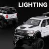 Diecast 1/24 Ram Mammoth 1000 Alloy Car Model Simulation Pickup Truck Off-road Vehicle Model Boy's Toy Collection Ornament Gift