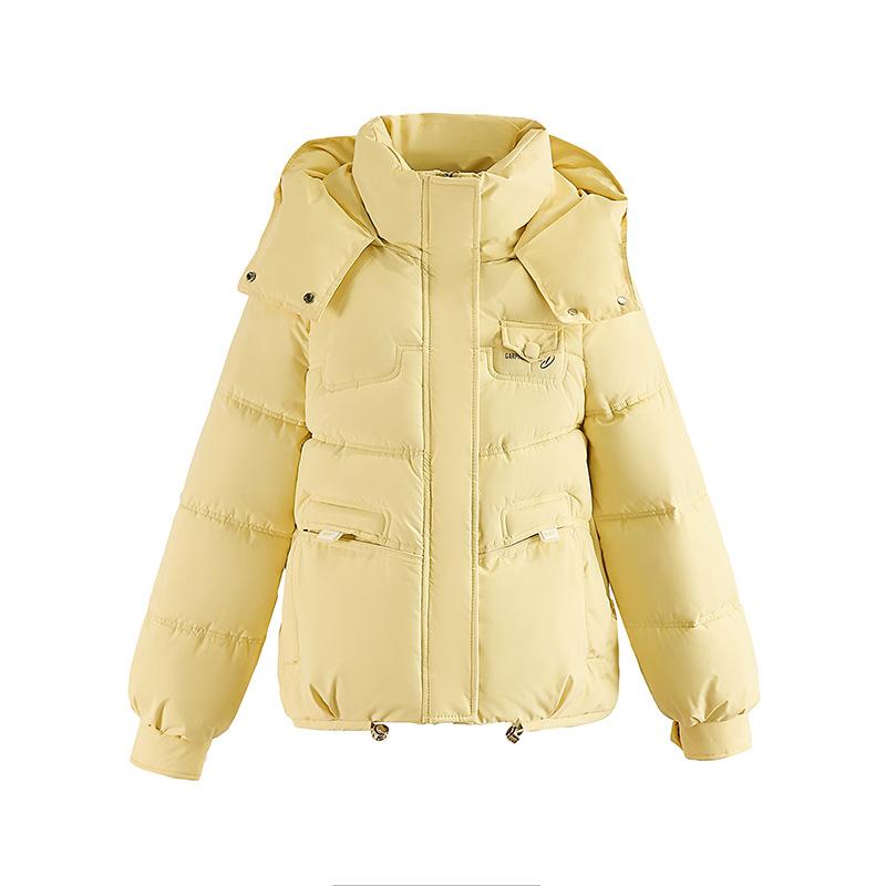 Noul palton/jachetă de iarnă pentru femei, la modă, cu glugă, pufos, îngroșat, călduros, larg, din material de înaltă calitate, pentru timp liber, călătorii în aer liber, sport, bumbac