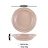 European Style 8-inch Ceramic Deep Plate