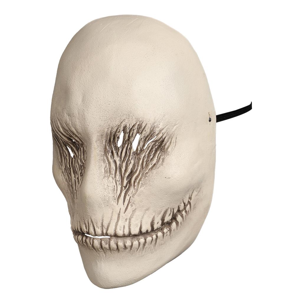 Scary Slenderman Smile Mask Creepy Ghostface Demon Mask Halloween Cosplay Latex Carnival Props Mask For Face Fantasy